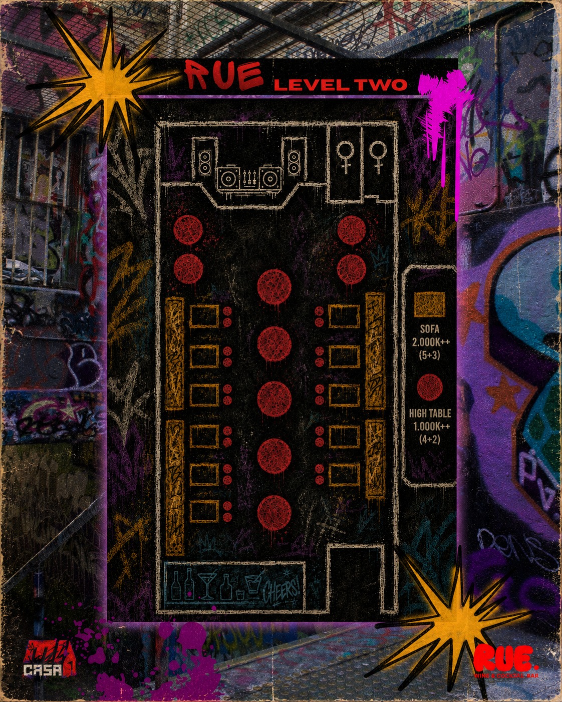 RUE Level Two Map